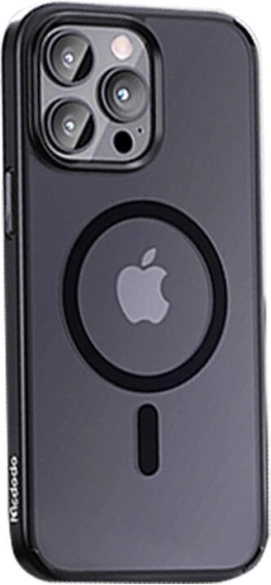 Magnetno ohišje McDodo za iPhone 15 Pro Max črno