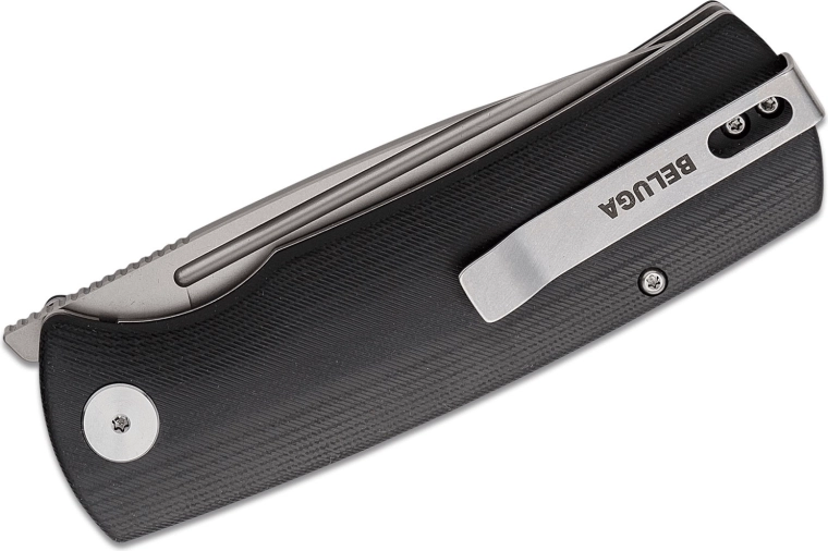 Durable G10 handle and ambidextrous clip
