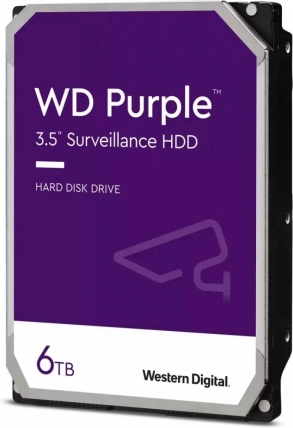 Trdi disk WD Purple 6TB 3,5 256 MB 5400 vrt/min WD64PURZ