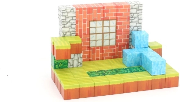 A landscape created from children’s imagination