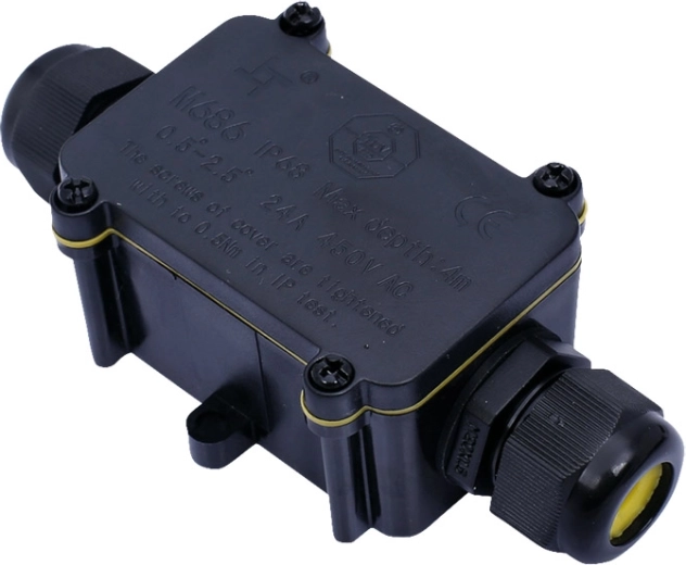 Vodotesna priključna doza Solight IP68 za kable 4–11 mm