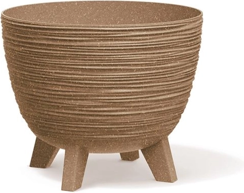 Lonček za rože Furu Eco Wood 23,6 cm naturo eco
