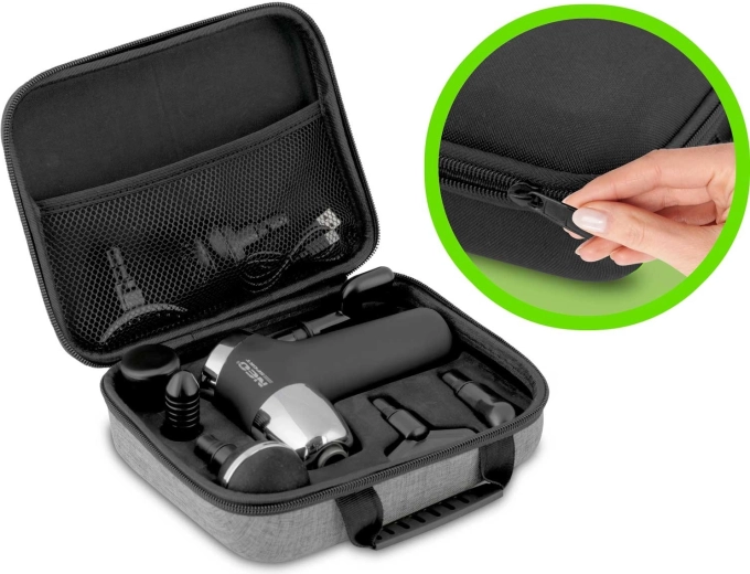 Do 8 nastavkov za ciljno masažo celega telesa