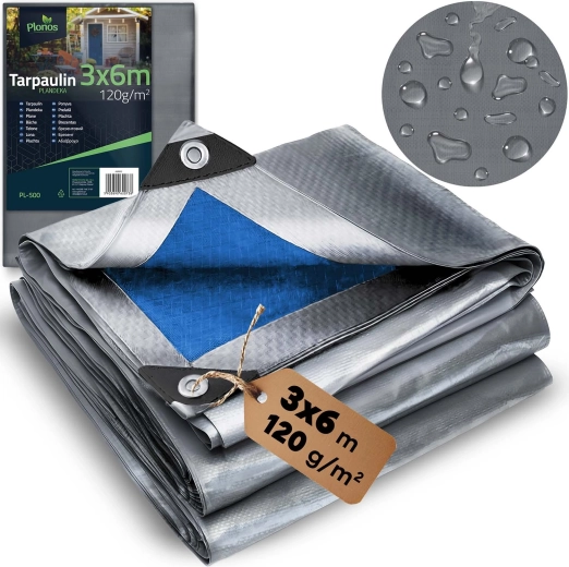 Ponjava iz HDPE 300 × 600 cm 120 g/m² – odporna na vodo, mraz in UV