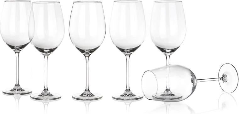Kozarci za rdeče vino 540 ml ROYAL LEERDAM Dining, komplet 6 kos