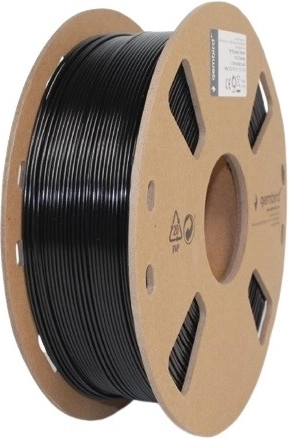 Filament za 3D tiskalnike Gembird PETG 1,75mm črn