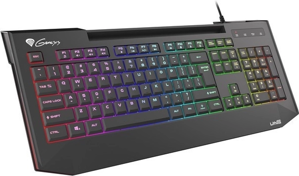 Igralska tipkovnica Genesis Lith 400 z RGB osvetlitvijo in škarjastimi stikali X-Scissor
