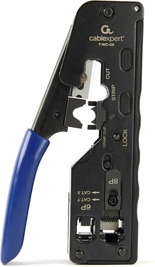 Univerzalne krimp klešče za konektorje RJ45/RJ12/RJ11 (pass-through)