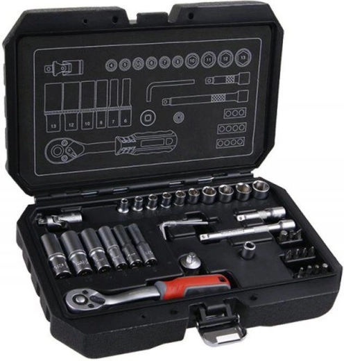 Nasadni ključ 1/4" FESTA, 36-delni