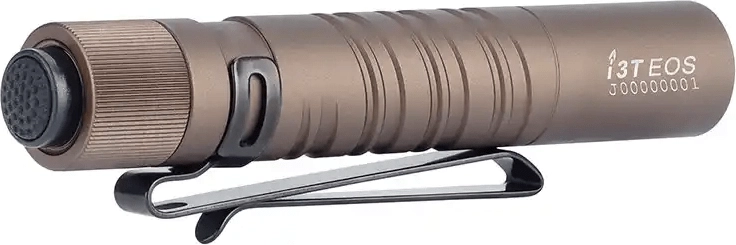 Olight i3t eos žepna svetilka desert (peščena)