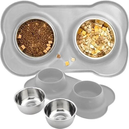 Odstranljive nerjaveče sklede 2 × 450 ml