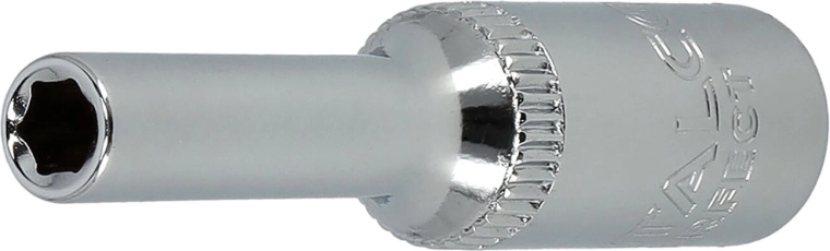 Extended 1/4'' Hex Socket 13 mm CrV STALCO