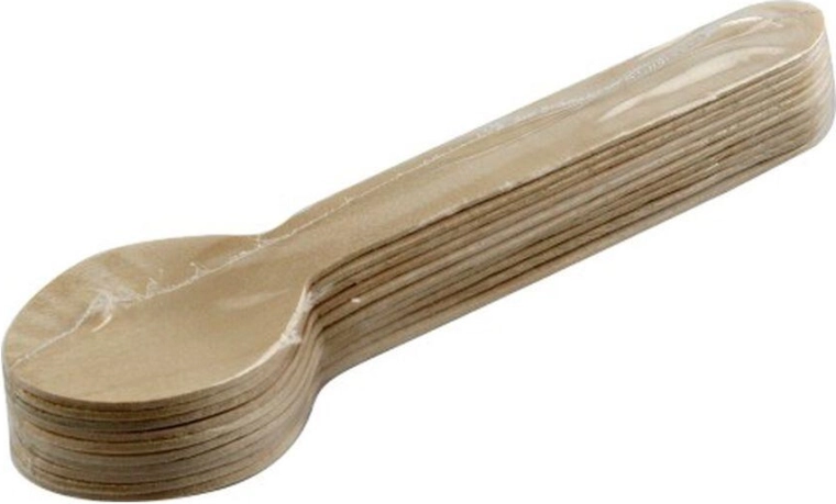 Lesene enkratne žlice 160 mm (10 kos)