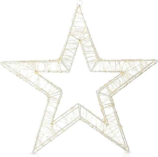 Illuminated LED Star for Façade, 50 cm