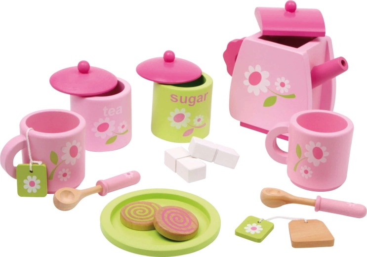 Complete tea party for two people