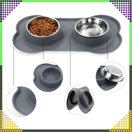 Protizdrsna silikonska podlaga z dvignjenim robom