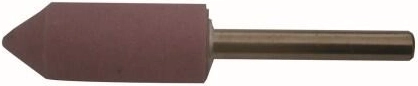 Grinding cylindrical point with tip 16 × 40 mm, shank 6 mm, grit 80