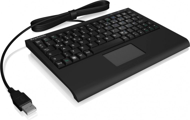 Mini tipkovnica s sledilno ploščico USB