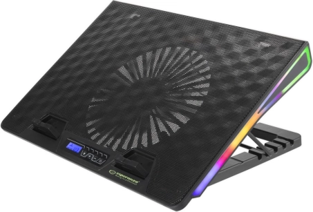 Hlajilno stojalo za igralne prenosnike Alize z RGB LED