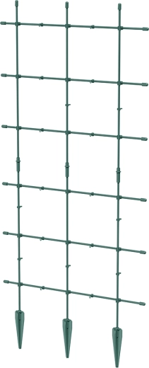 Vrtna opora za plezajoče rastline FLOO SUPPORTS, modularna, 2×60 cm, zelena