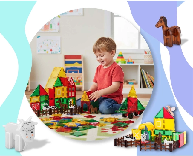 A farm for creative play
