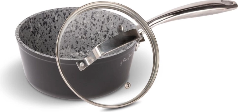 Lamart granite saucepan with lid 16 cm