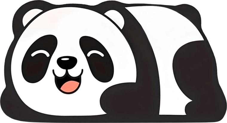Panda dizajn, ki ga bodo vzljubili otroci in odrasli