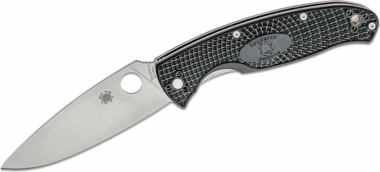 Zložljiv nož Spyderco Resilience Lightweight 10,7 cm, črn FRN