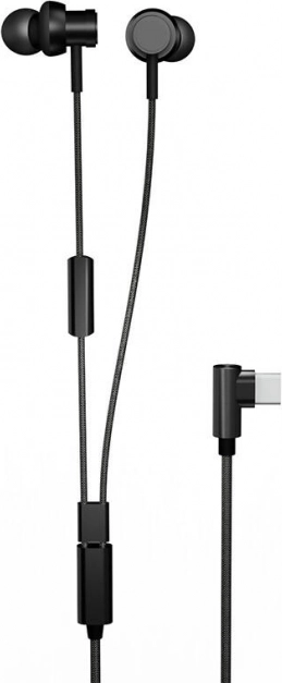 Žičene ušesne slušalke HiFuture Hi5 z USB‑C (črna)