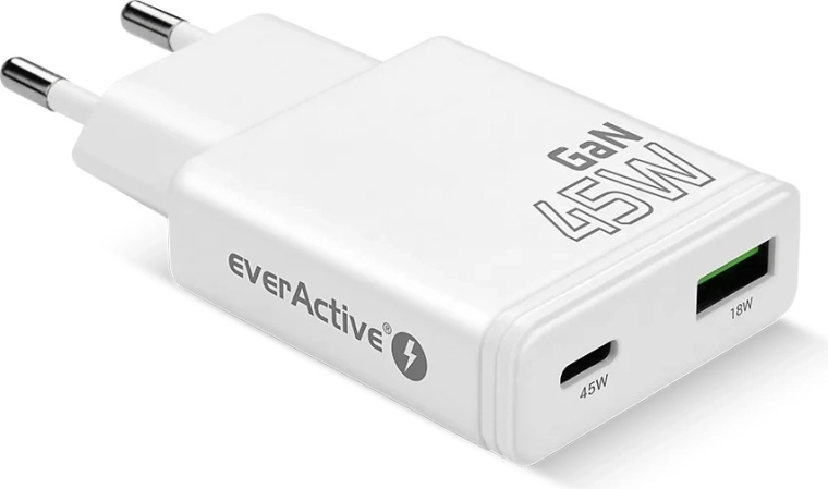 Hitro polnjenje prek USB‑C PD do 45 W