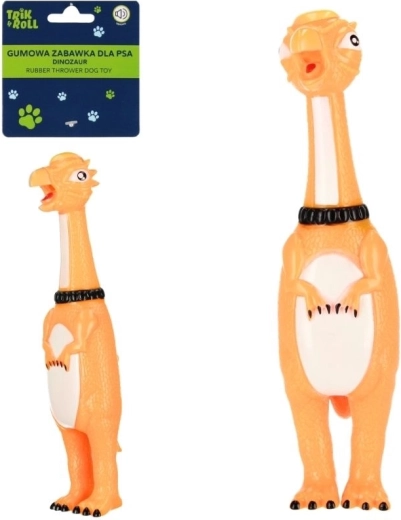 Gumijasti dinozaver za psa s piskom