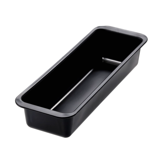 Črna nelepljiva pekač za kruh in bábko 35 × 11 × 7,5 cm