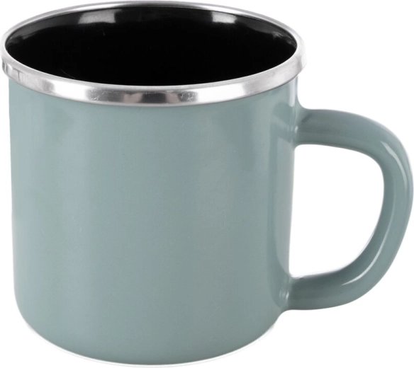 Emajlirana skodelica 400 ml – Mintna