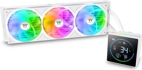 AIO vodno hlajenje 360 ARGB Snow z LCD-zaslonom