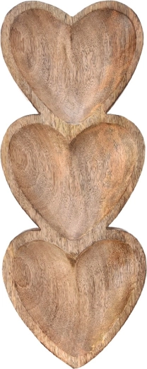 Tri srčaste pregrade za pregledno serviranje