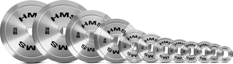 Jekleni olimpijski kolut HMS TOS 5 kg