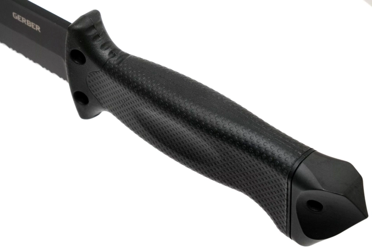 Rubberized handle for a secure grip