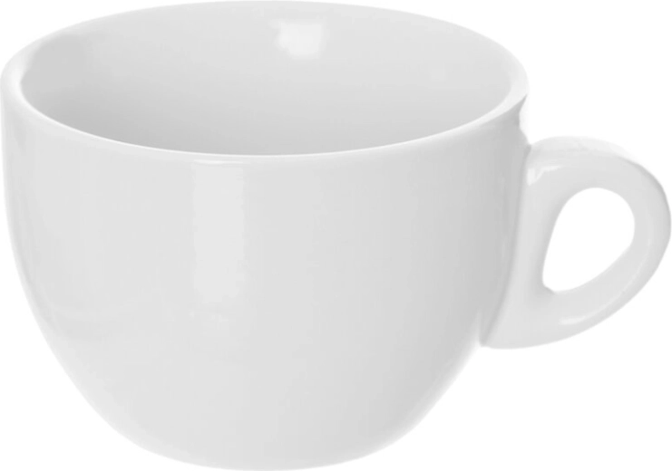 Porcelanasta skodelica Mona za cappuccino 0,21 l bela