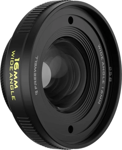 Širokokotni objektiv Freewell 16 mm z navojem 17 mm