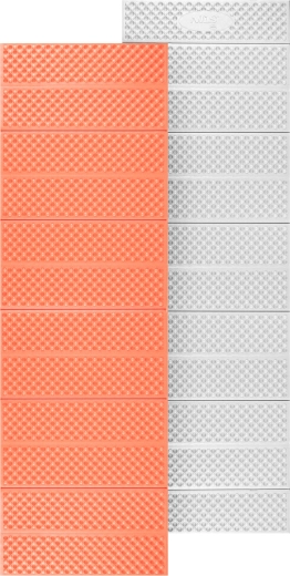 Zložljiva penasta podloga z aluminijasto refleksno plastjo oranžna