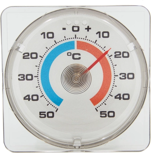 Samolepilni okenski termometer 7×7 cm