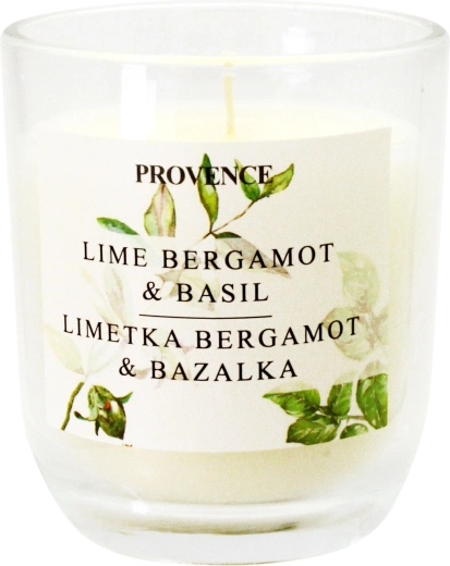 Dišeča sveča v steklu limeta in bergamot 158 g