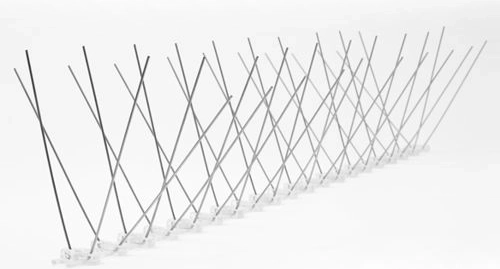 Odganjalni konici proti pticam 50 cm, 40 konic (pakiranje 12 kos)