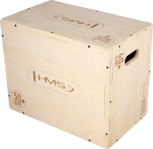 Pliometrična škatla HMS DSC04 iz vezane plošče 50 × 40 × 30 cm
