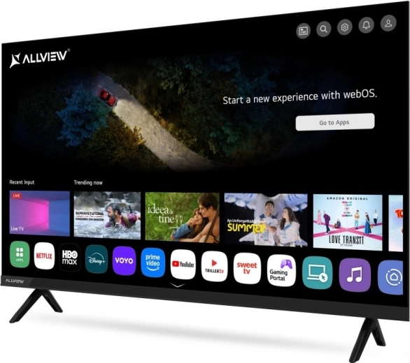 Pametni webOS s priljubljenimi aplikacijami