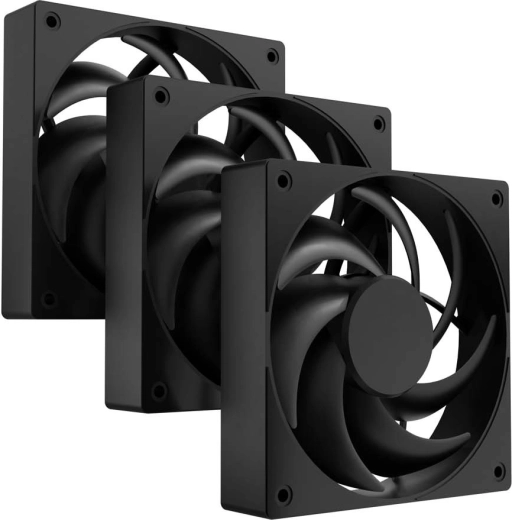 Fury SAI S12 PWM komplet 3 ventilatorjev črn