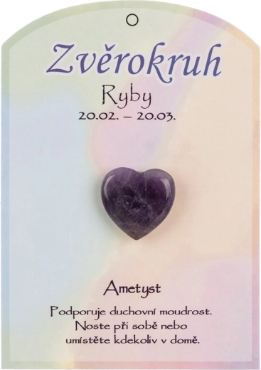Ametistno srce Ribi