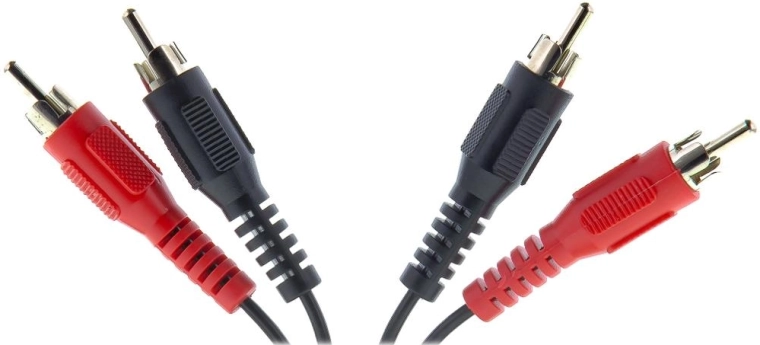 Sencor avdio kabel 2× RCA na 2× RCA, 2,5 m