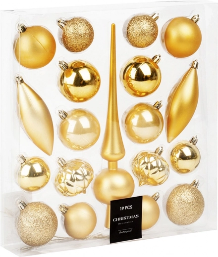 Kompleten komplet 19 delov za preprosto okraševanje