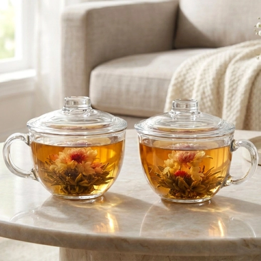 Velika prostornina 520 ml v praktičnem kompletu 2 kosov